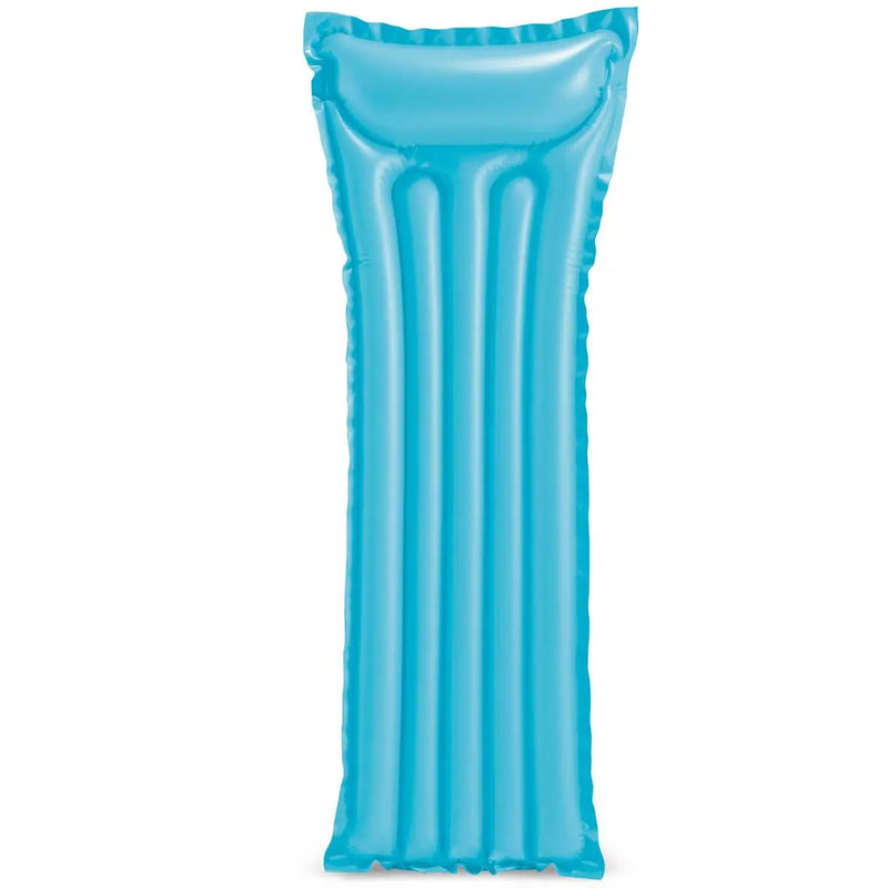 Laad afbeelding in galerijtoner, Opblaasbaar blauwe strandmat.