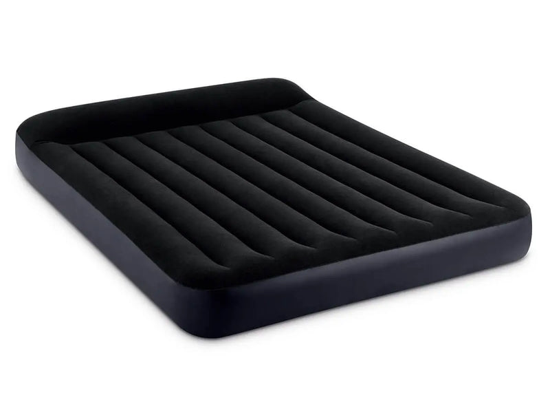 Laad afbeelding in galerijtoner, Zwarte Intex Pillow Rest Classic Tweepersoons Luchtbed