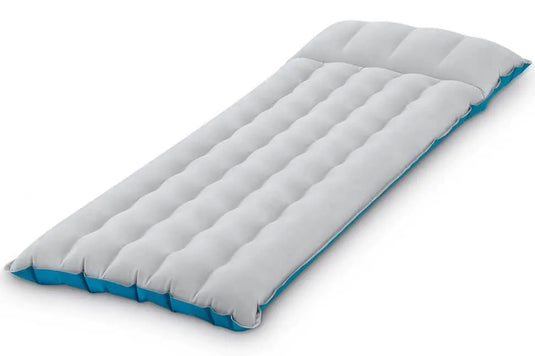 Een grijs Intex Compact Kampeerluchtbed