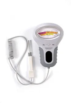 Grijze elektronische chloor en PH meter van Interline