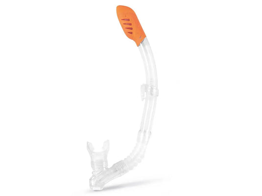 Witte losse snorkel van het merk Intex.