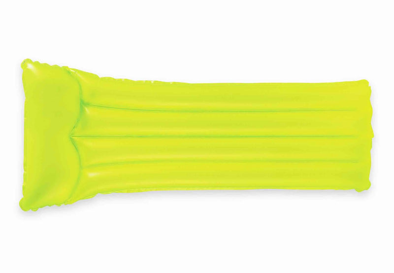 Laad afbeelding in galerijtoner, Zijaanzicht van een geel luchtbed.
