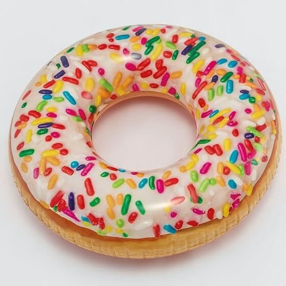 Laad afbeelding in galerijtoner, Opblaasbare zwemband in de stijl van een donut 
