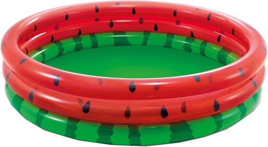 Rond opblaasbaar zwembad in de stijl van een watermeloen van Intex