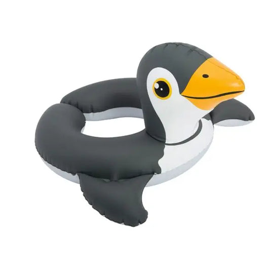 Zwarte Intex zwemband in de vorm van een pinguïn 